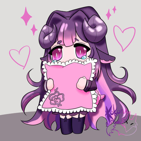 A chibi for Moridesu_ A chibi for Moridesu_